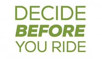 Decide before you ride